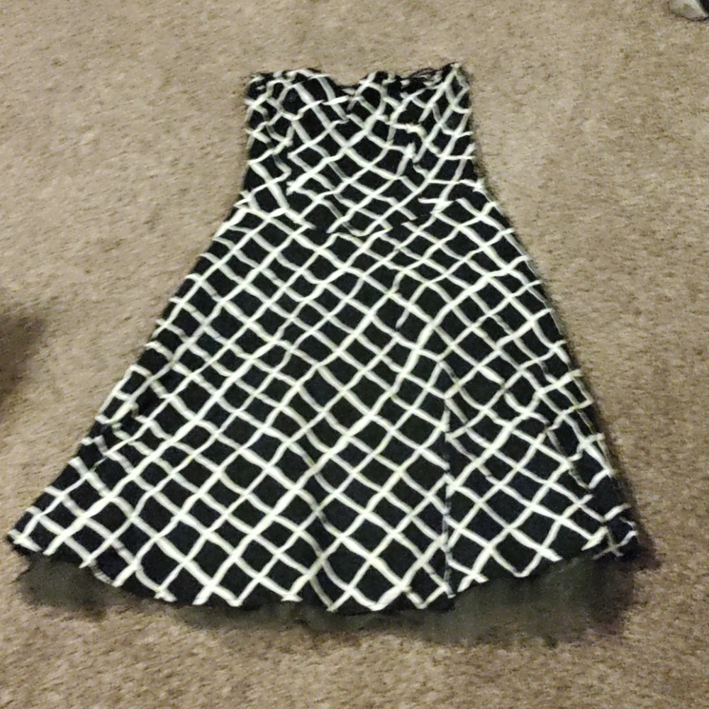 Strapless dress